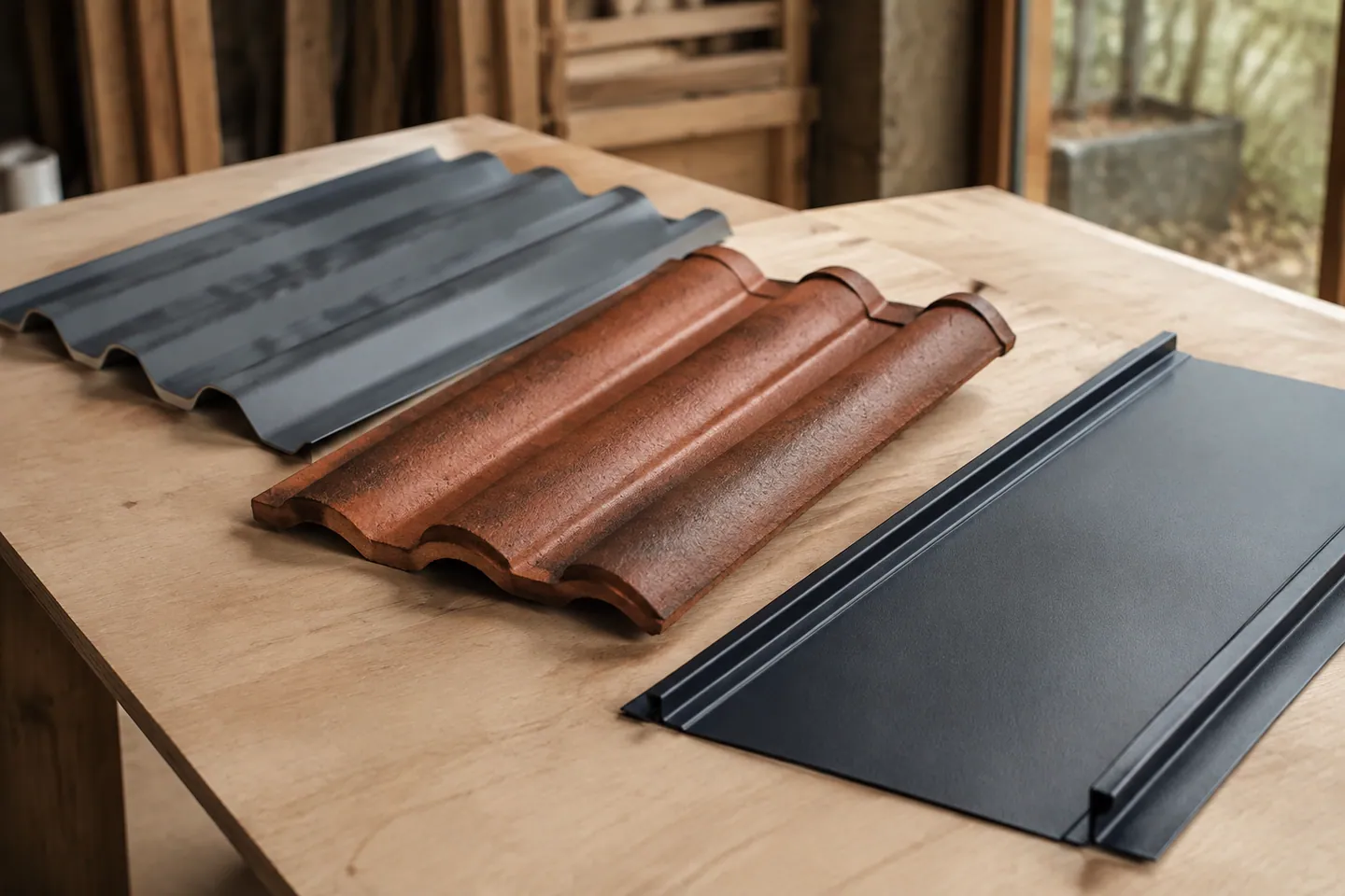 Illustrative image for comparing roofing materials