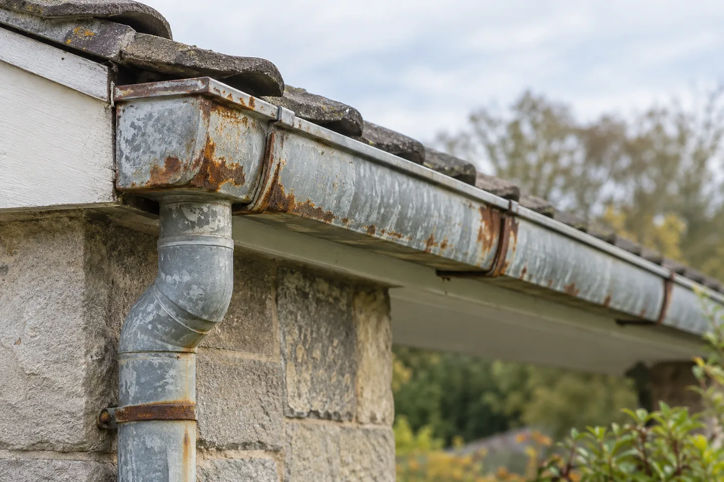 Illustrative image for signs your gutters need replacing
